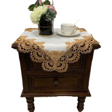 Elegante Spitzenborte für dekorative Tischdekorationen, Tischdecke im Vintage-Stil mit Fransenspitze für vielseitige Anlässe und besondere