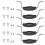 Silicone Anti-Scald Pot Handle Cover Stainless Lid Replacement 1