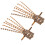 2 Stevige Legering Tassel Decoratie Met 11