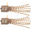 2 Stevige Legering Tassel Decoratie Met 10
