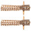 2 Stevige Legering Tassel Decoratie Met 7