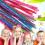 200 Unidades Varas Flexibles Para Niños Con Pitillo 4