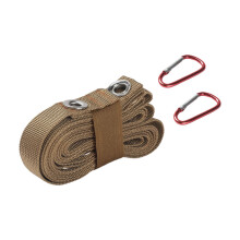 1Set Draagbare Khaki Camping Lanyard Voor Diverse Toepassingen