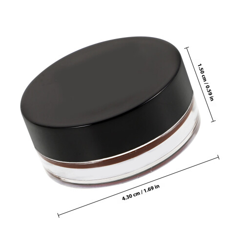 Gel Para Marrón Oscuro Impermeable De Larga Duración Con Brocha 1