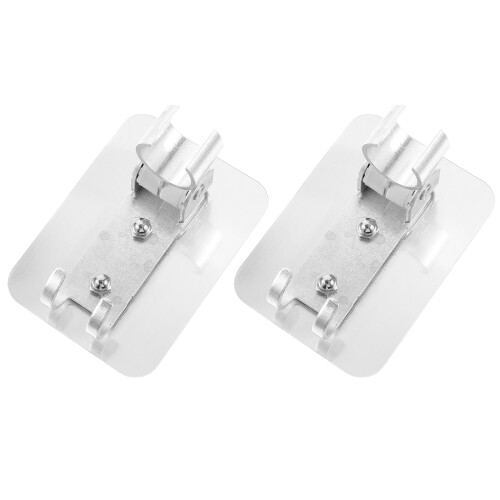 2 Stuks Douchehoofd Bevestigingsbasis Haak Aluminium