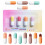 4 Ensembles De Capsules Mini Rouges À 11