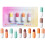 4 Ensembles De Capsules Mini Rouges À 10