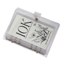 Monthly Money Saving Challenge Binder 2500 Compartment-10K