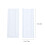 6St Wandmontierte Patchpanel Halter Für Hängebuchsen Organizer 4