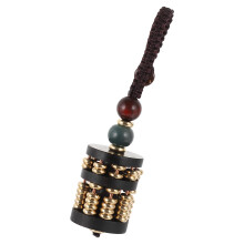 Abacus Keychain Ornament Compact Zwart Design