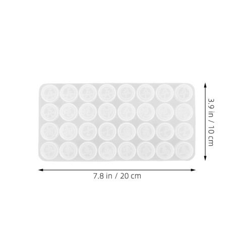 2 Chinesisches Schach Silikonform Für Epoxidharz Diy 1
