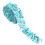 1M Ruban Pierre Strass Bleu Chauffant Accessoire Couture Décoration 4