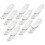 9 Paar Kabelverbinder Halter Wandmontierte Patchpanel Halterung 1