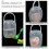 12Pcs Portable Clear Pacifier Case Reusable Plastic Container 9