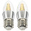 2Pcs LED Candle Bulb Smart Dimming E14 For Home Office 5