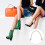Pièce Sac À Main Cuir Vache 40 cm Tote Bag Renforcée 6