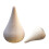2Pcs Diy Blank Water Drop Model Unfinished Beech Children Toy 5