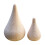 2Pcs Diy Blank Water Drop Model Unfinished Beech Children Toy 8