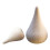 2Pcs Diy Blank Water Drop Model Unfinished Beech Children Toy 2