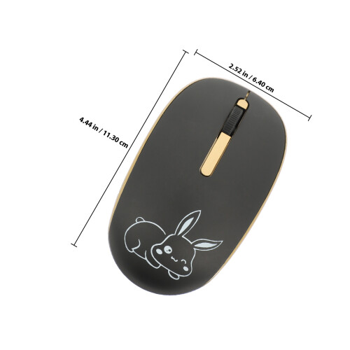 Wireless Optical Mouse For Computer And Laptop No Battery 1