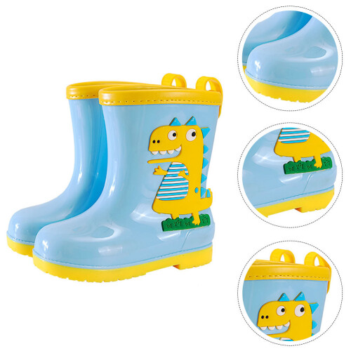 Raindrops Kinder Regenstiefel Camping Schule 1