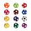 12Pcs Plastic Foosball Balls Table Football Replacement 1