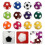 12Pcs Plastic Foosball Balls Table Football Replacement 4