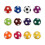 12Pcs Plastic Foosball Balls Table Football Replacement 3