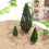 10Pcs Model Trees For Diorama Miniature Landscape Scenery 8.5Cm 5