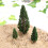10Pcs Model Trees For Diorama Miniature Landscape Scenery 8.5Cm 6