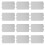 12 Sheets Mica Plate Insulation Heat Resistant For Microwave 5