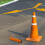 4 pièces marqueurs réfléchissants rectangulaires pour route 7