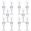 10 Leere Lipgloss Praktische Make-up Flaschen 6