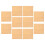10 sheets paper clay mats for daily use 1