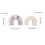 Arched Candlestick Molds for Making Candlestick Tealight Holder 3