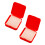 2 De Stickers Transparent Double Face Pour Couplets Printanier 1