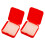 2 De Stickers Transparent Double Face Pour Couplets Printanier 3