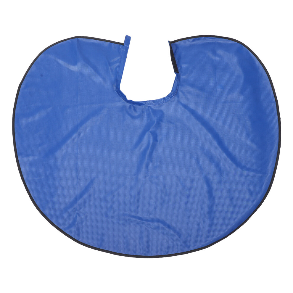 Totority Blue 1Pc Soft Waterproof Barber Cape Haircut Apron For Salon Use