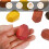 15Pcs Kids Wooden Stone Building Blocks Balanced Stackable Decor 10