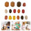 15Pcs Kids Wooden Stone Building Blocks Balanced Stackable Decor 4