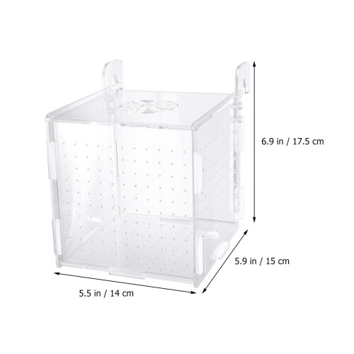 Boîte D'Élevage Transparente Pour Aquarium En 1