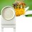 2Pcs Beehive Entrance Feeder With Perforated Lid Plastic White 5