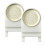 2Pcs Beehive Entrance Feeder With Perforated Lid Plastic White 10