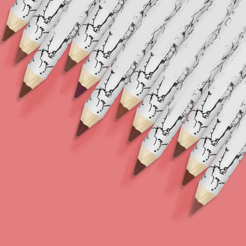 12 Contour Crayons À Mat 2