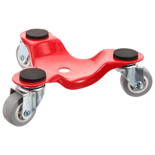 Furniture Movers Dolly Red Rubber 1pack For Rearranging Space