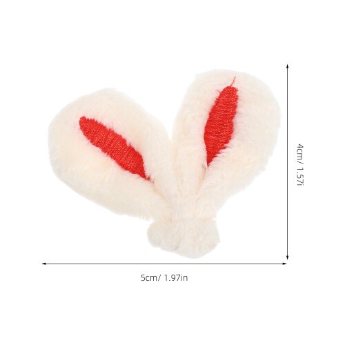 10 Pièces Barrette Oreilles De Accessoire Pour Cheveux Diy 1