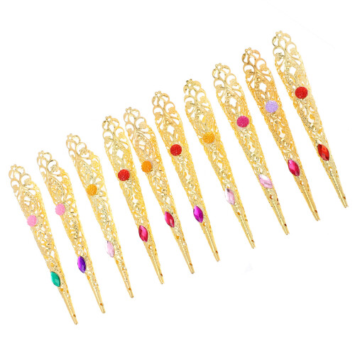 10St Excentrieke Tip Ring Voor Feest En Dans