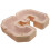 1Kinder Spaarpot Hout Chocolade Kleur Met Transparant 10