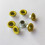 100 pièces œillets 6 mm pour toile étiquettes taille 3 10
