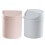 2Pcs Plastic Garbage Containers Assorted Colors for Home Use 5